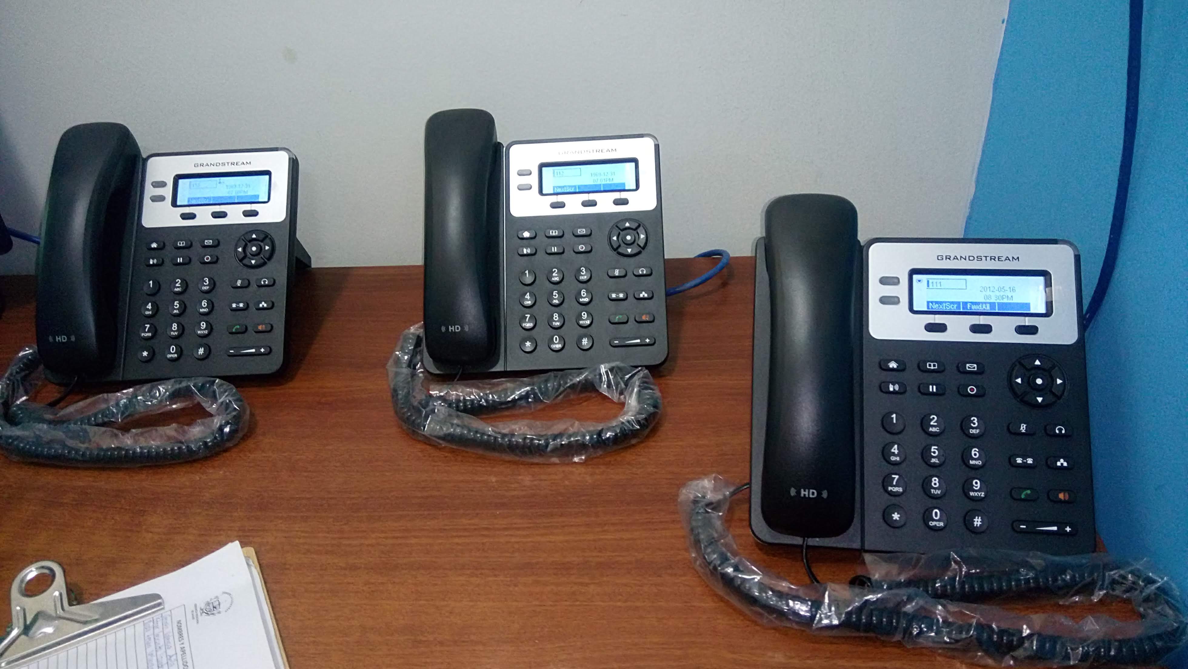 Instalación Central Telefónica WOS